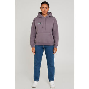 Women's PrettyLittleThing PLT Logo Hoodie Size S